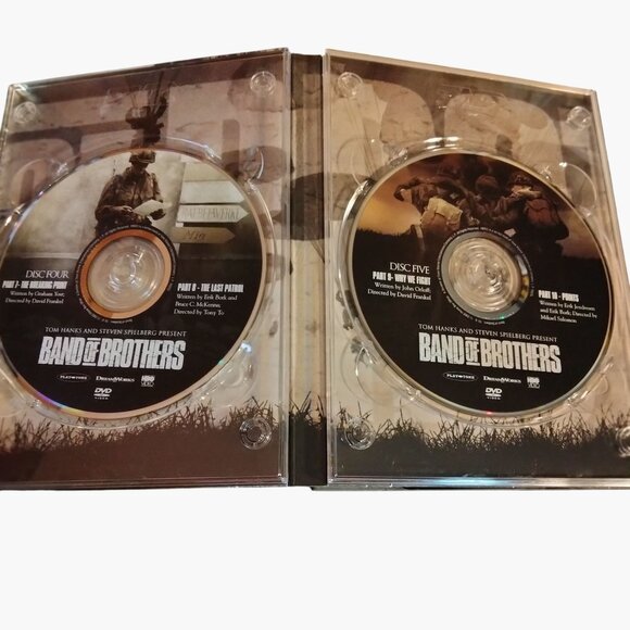 Band Of Brothers DVD Tin Set Tom Hanks Steven Spielberg - Picture 7 of 12